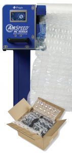 Inflatable packaging system - Airspeed HC Versa - IPS Packaging