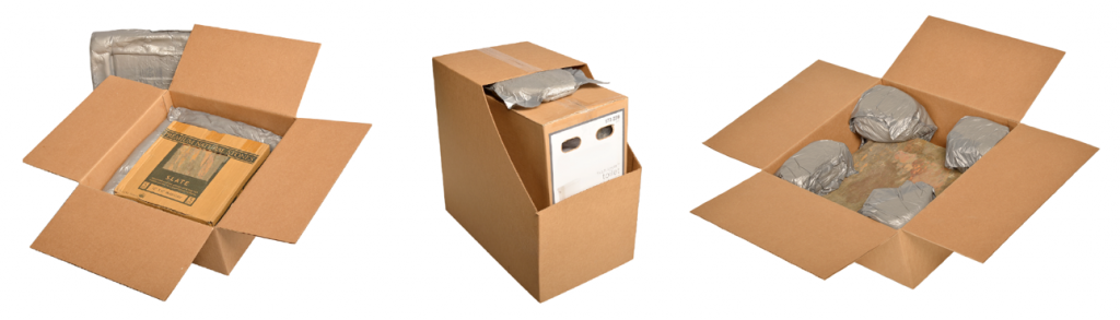 Foam-in-place packaging helps protect packages with a custom foam insert.