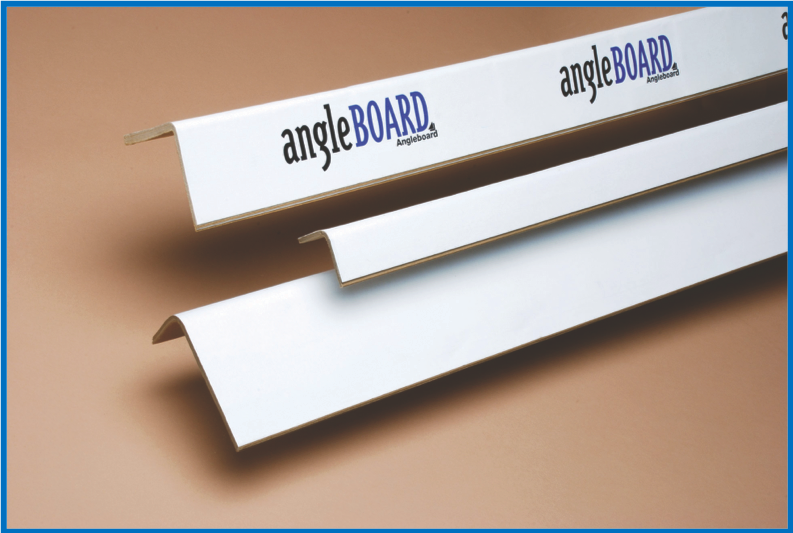 Paper packaging - cardboard edge protectors with alu paper